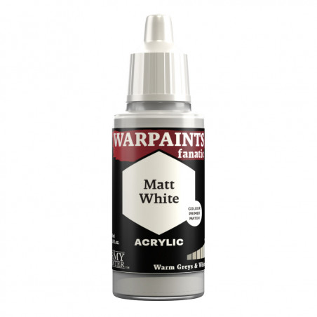Peinture Warpaints Fanatic: Matt White | Army Painter | Agorajeux