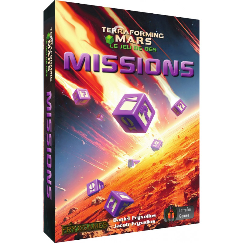 Terraforming Mars : Le Jeu de dés - Extension Missions