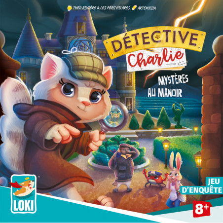Acheter Detective Charlie : Mystères au Manoir - Loki - Agorajeux