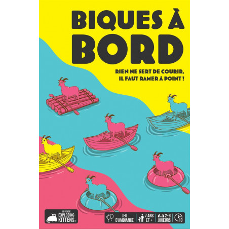 Biques à Bord | Exploding Kittens | Boutique Agorajeux