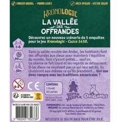 Kronologic : Cuzco 1450 Ext. La Vallée des Offrandes - Agorajeux