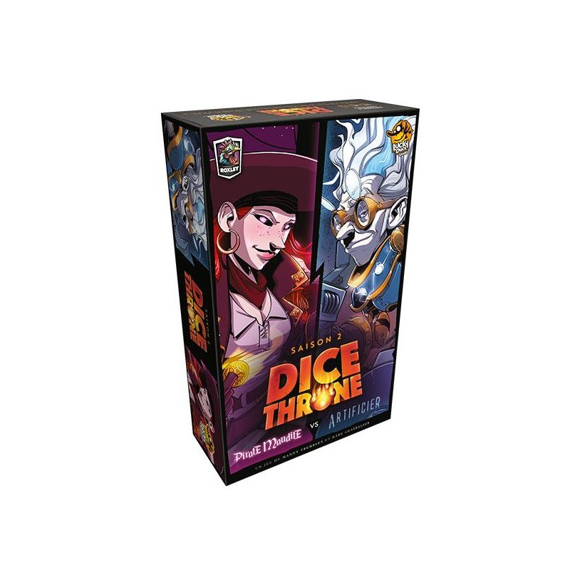 Dice Throne - saison 2 - Pirate Maudite vs Artificier