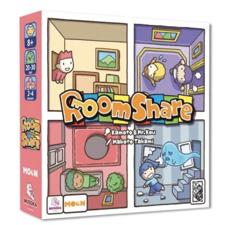 Room Share | Jeu de société sur les colocs | Agorajeux