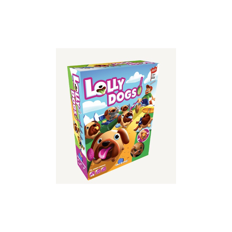 Acheter Lolly Dogs - Blue Orange - boutique Agorajeux