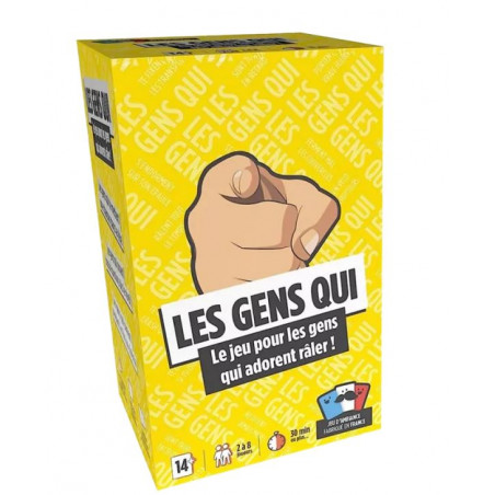 Acheter Les Gens Qui - Chouic - Agorajeux boutique jeux de société