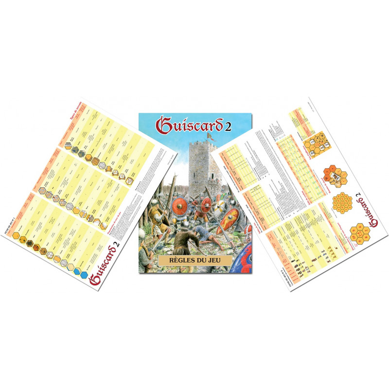 Livret de règles GUISCARD 2.1 + Fiches de jeu 1/2