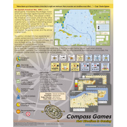 The Spanish-American War, 1898 | Wargame de Compass Games | Agorajeux