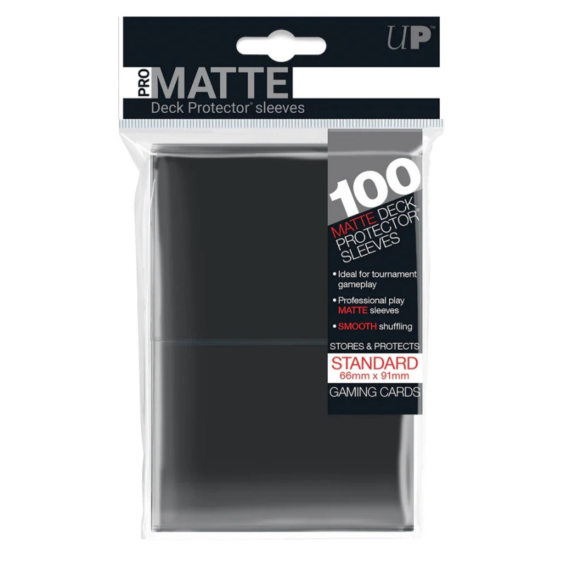 100 protèges cartes 66x91mm PRO-MATTE