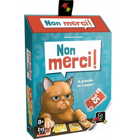 Acheter le jeu de société Non Merci - Gigamic - agorajeux