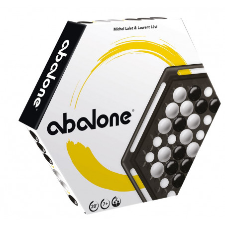 Abalone : Jeu abstrait pour deux joueurs, poussez les billes de l'adversaire hors du plateau de jeu !