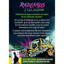 Radlands – Ext. Le Culte du Chrome - Lucky Duck Games - Agorajeux