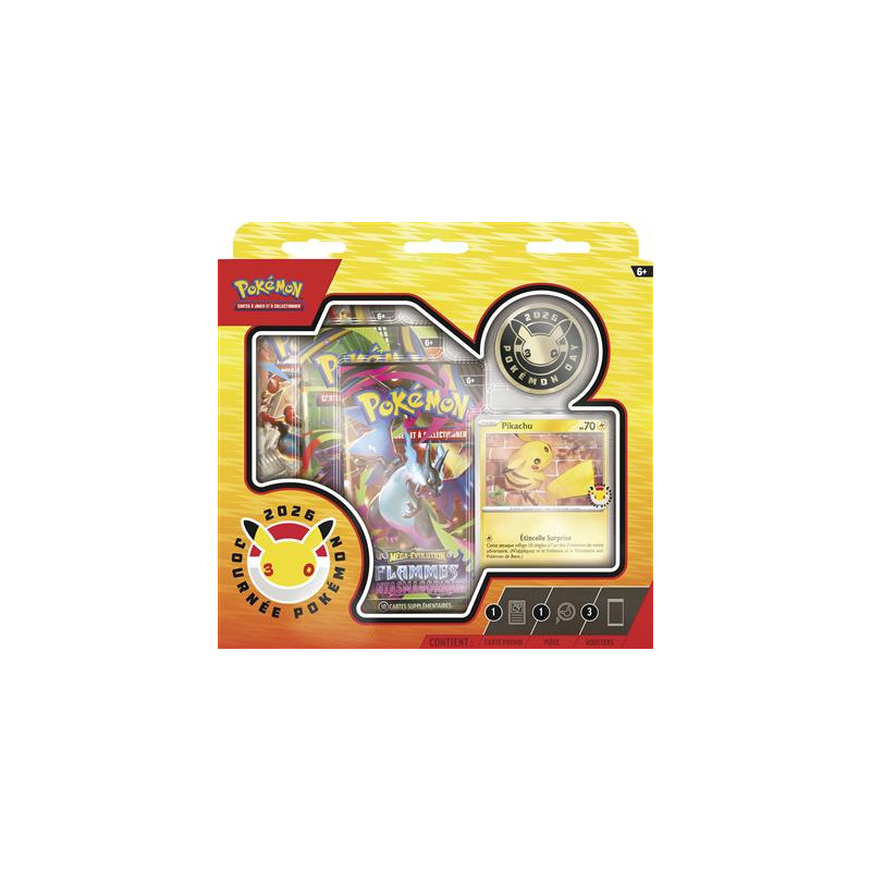 Coffret Pikachu Collection Journée Pokémon 2026