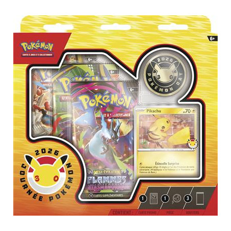 Coffret Pikachu Collection Journée Pokémon 2026 | Agorajeux