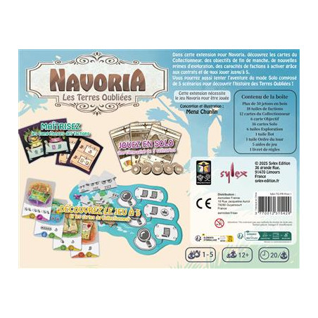 Navoria - Les Terres Oubliées (Extension) - Agorajeux
