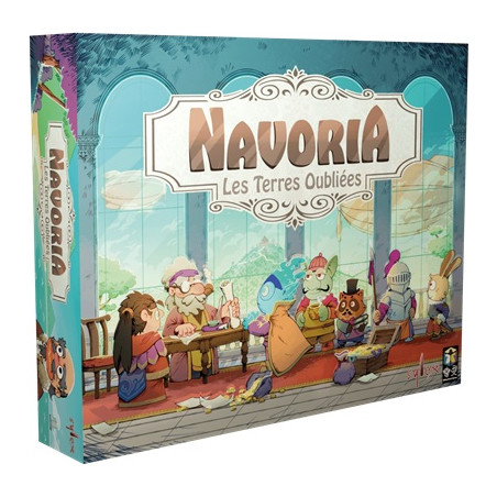 Boite de jeu : Navoria - Les Terres Oubliées