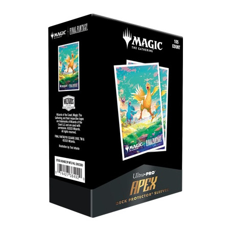 MTG : 105 Sleeves Apex Final Fantasy: Chocobo | Ultra Pro | Agorajeux