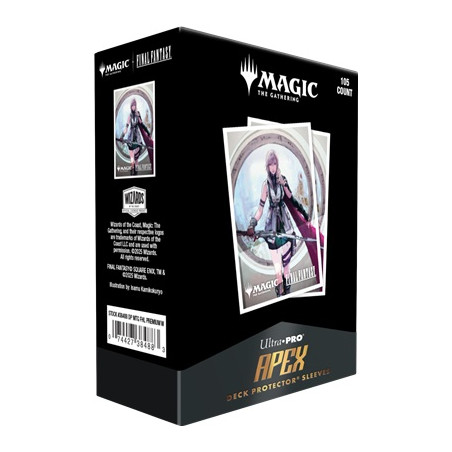 MTG : 105 Sleeve Apex Final Fantasy: Lightning | Ultra Pro | Agorajeux