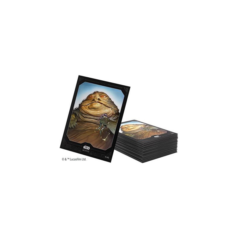 Star Wars Unlimited Art Sleeves - S7 - Jabba le Hutt