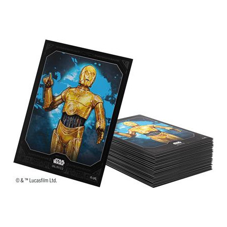 Star Wars Unlimited Art Sleeves - S7 - C-3PO | Agorajeux