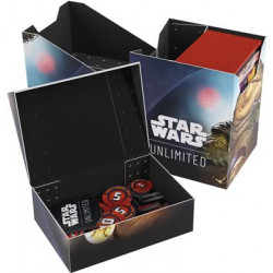 Star Wars Unlimited Deck Box Jabba/Leia - Agorajeux