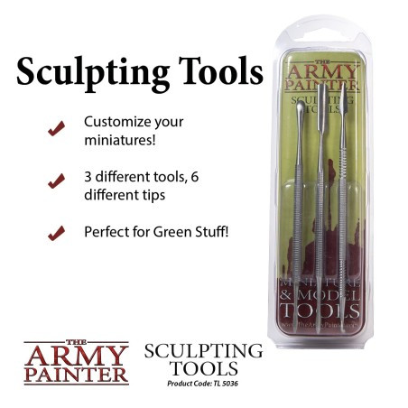 Visuel : Set de 3 Outils de Sculpture