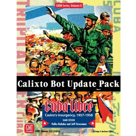 Cuba Libre Calixto Bot Update Pack - GMT Games - Agorajeux