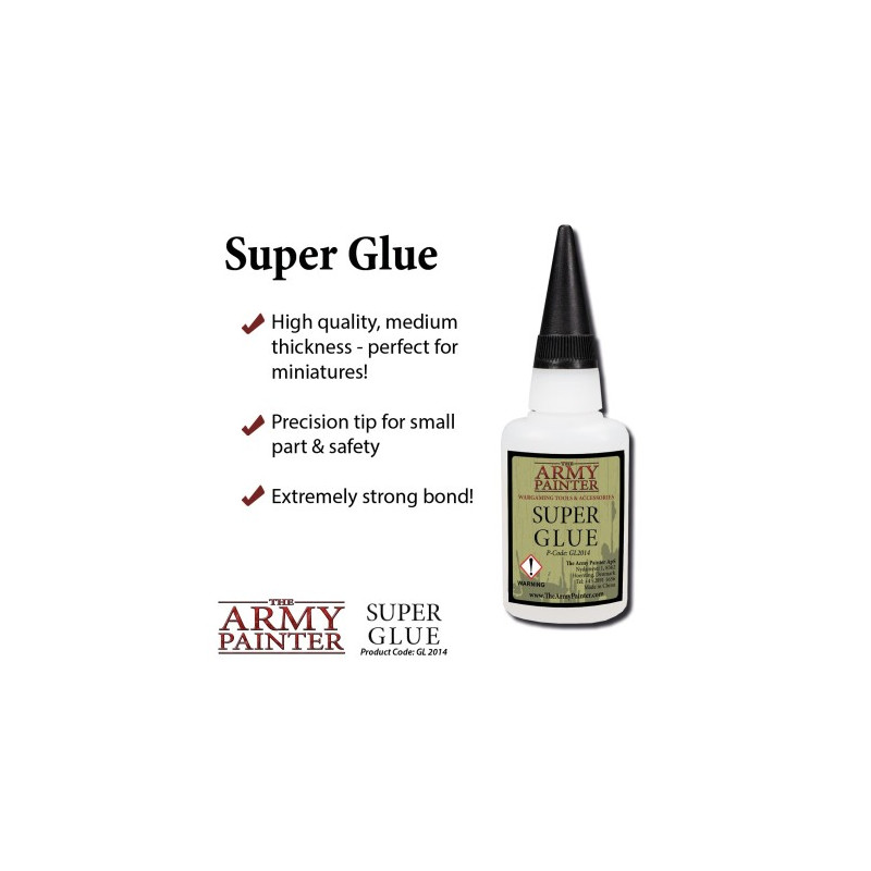 Super glue pour figurines