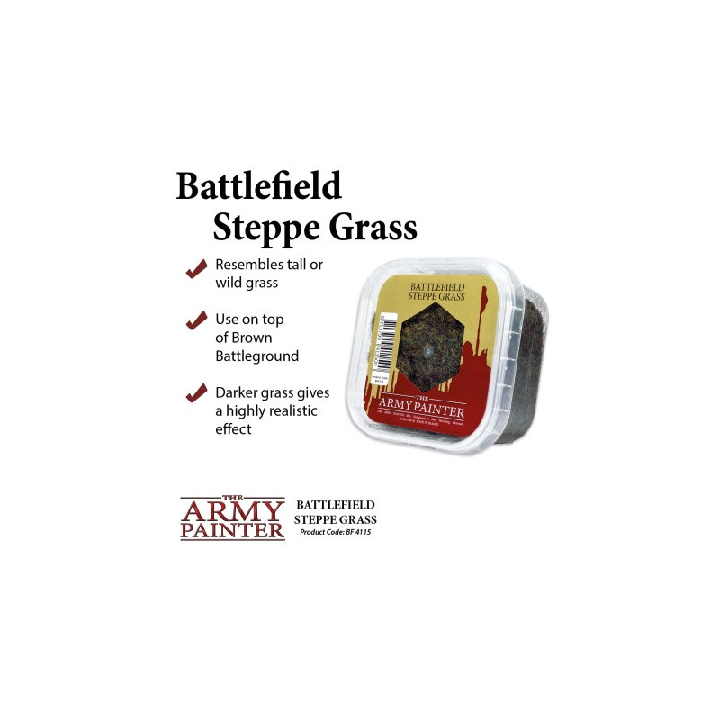 Herbe sèche pour soclage de figurines