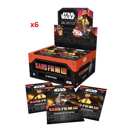 Case de 6 Display Star Wars Unlimited TCG : Set 7 - Agorajeux