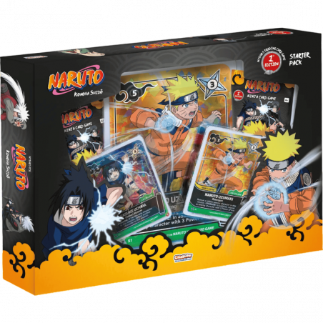 Boite : Naruto Mythos TCG : Konoha Shidō – Édition 1 - Coffret Spécial (FR)