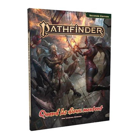 Couverture : Pathfinder 2 - Quand les dieux mentent