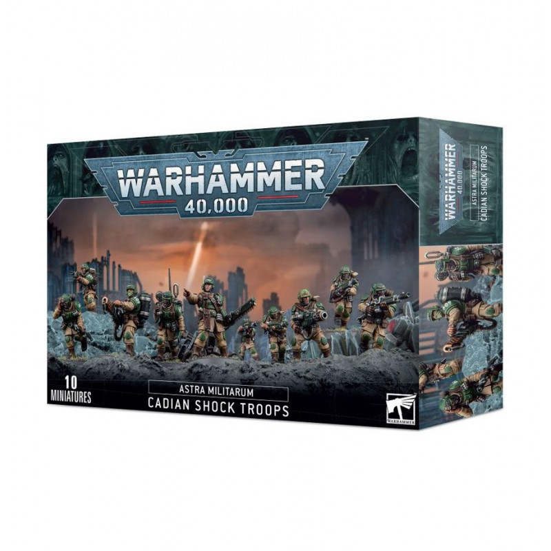 Astra Militarum - Troupes de Choc Cadiennes