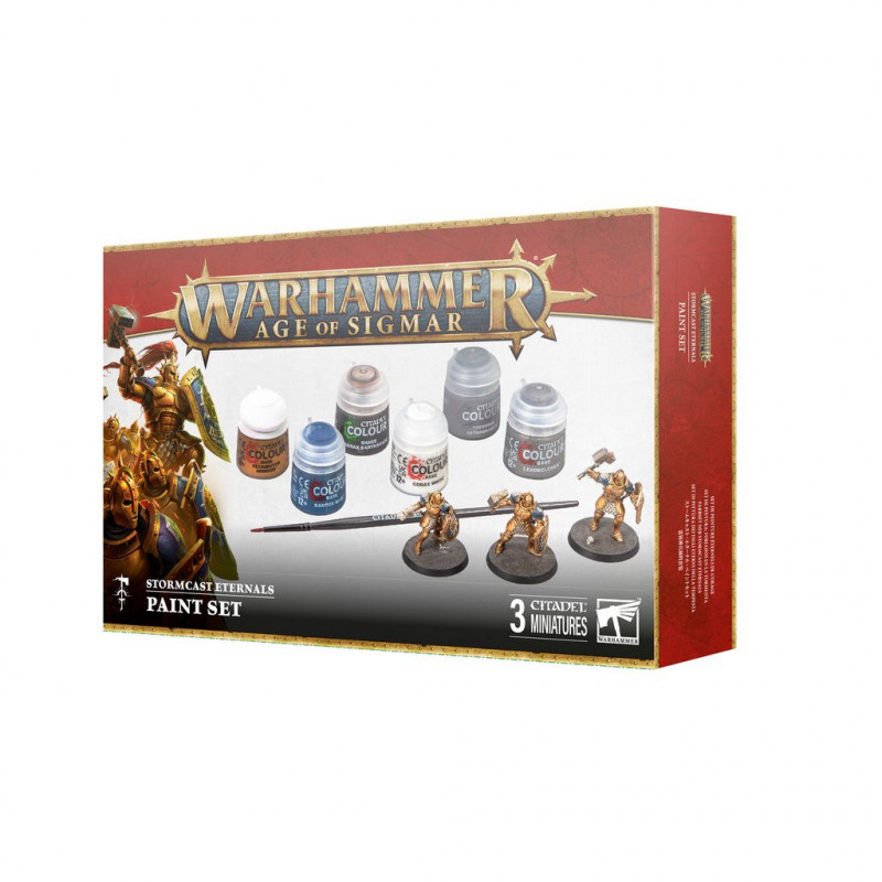 Age of Sigmar : Set de Peinture - Eternels de l'orage