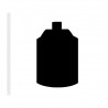 Sous Couche - Chaos Black Spray (400ml) | Games Workshop | Agorajeux