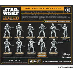 Star Wars : Légion - Tireurs Embusqués Clones | Atomic Mass Games | Agorajeux