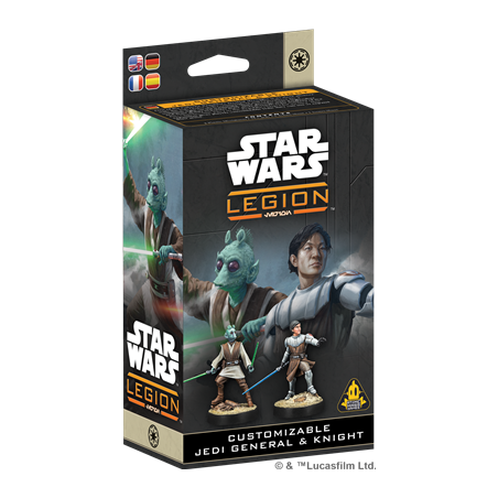 Boite de jeux : Général et Chevalier Jedi Personnalisables