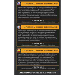 Star Wars : Légion - Imperial High Command | Atomic Mass Games |  Agorajeux