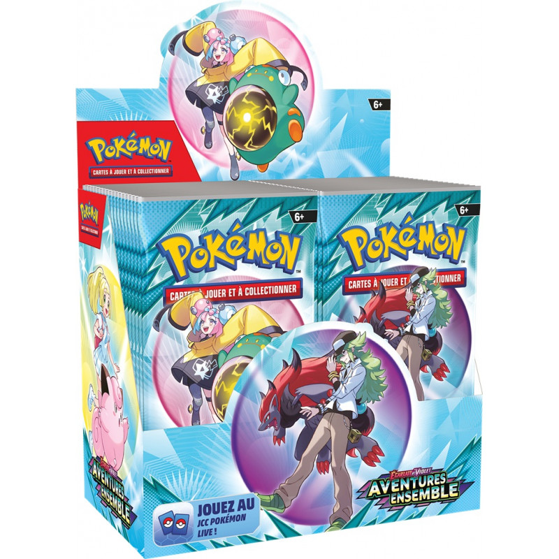 Booster Pokémon EV09 Aventures ensemble