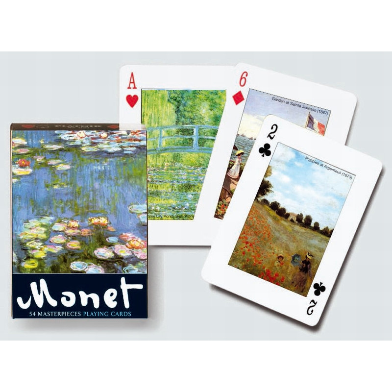 Jeu de 55 cartes Monet