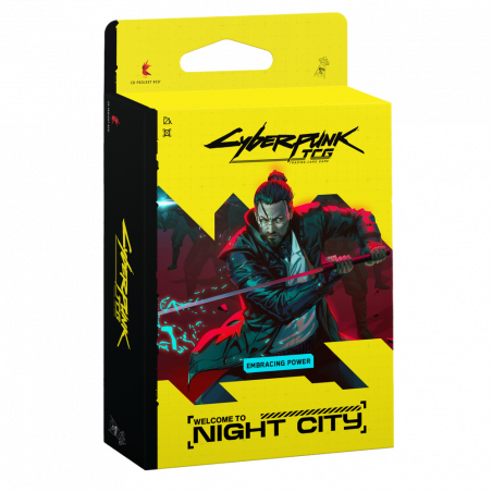 Boite de jeux : Cyberpunk – Starter Deck – Embracing Power FR