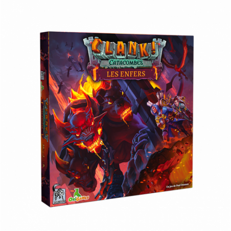 Boite de jeux : Clank! Catacombes Ext. Les Enfers