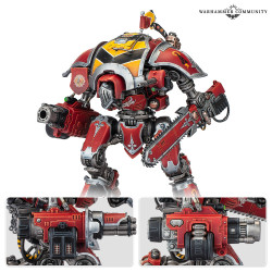 IMPERIAL KNIGHTS: CHEVALIER DESTRIER | Warhammer 40000 | Agorajeux