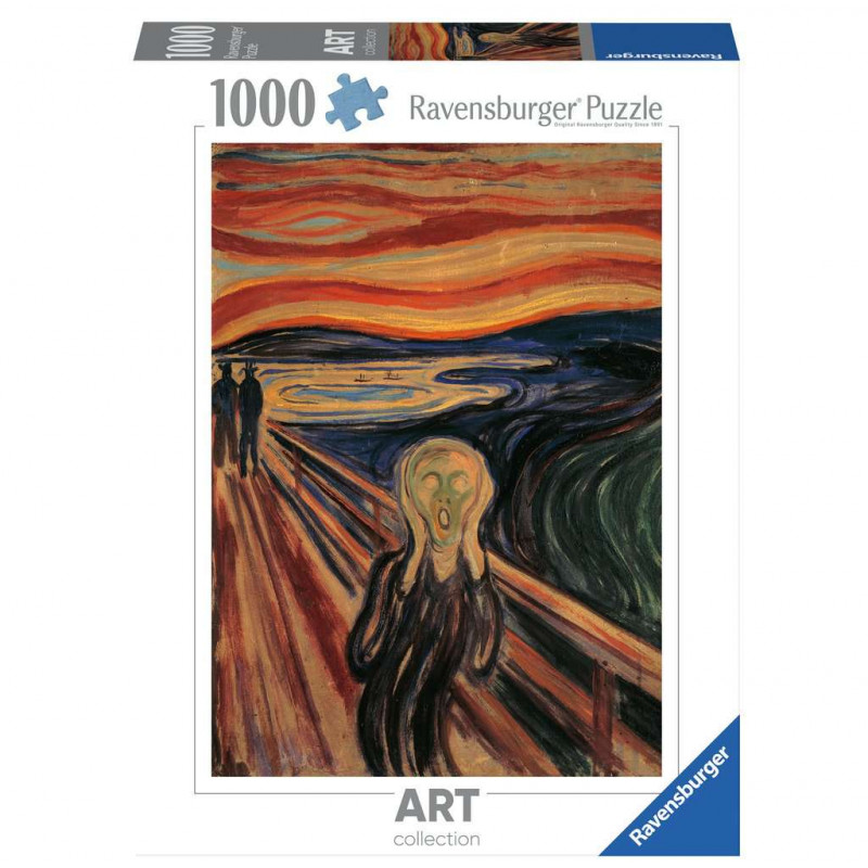 Puzzle Le Cri d'Edvard Munch - 1000 pièces
