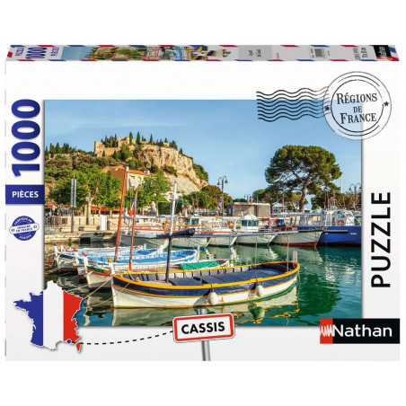 Puzzle Port de Cassis - 1000 pièces
