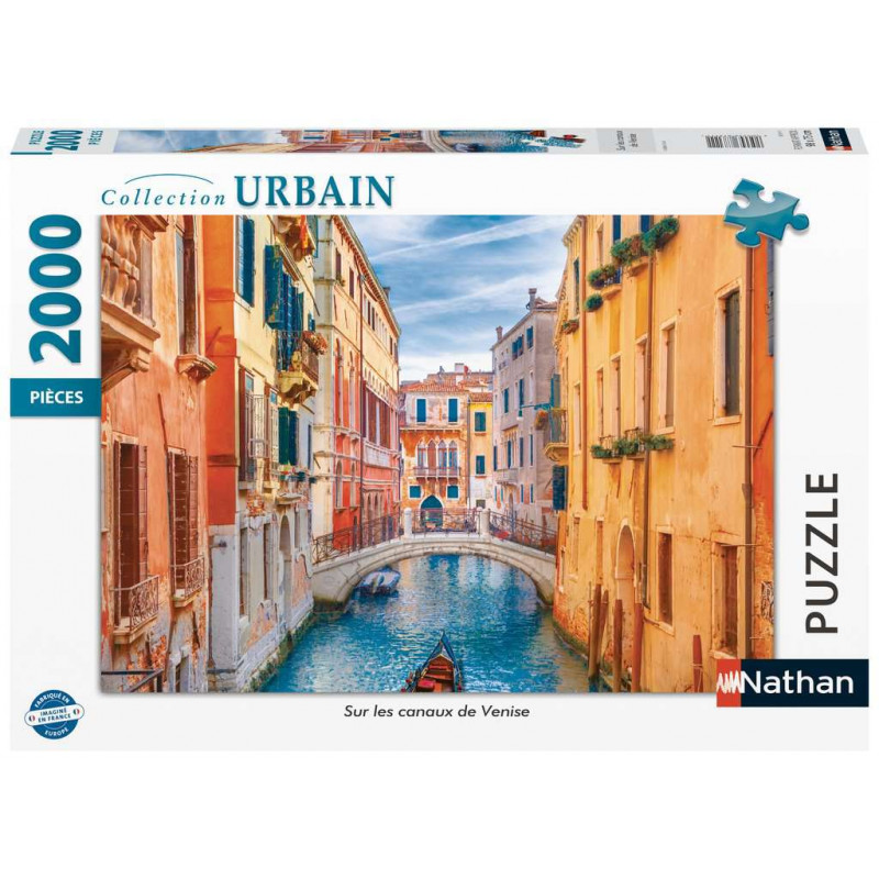 Puzzle Sur les canaux de Venise - 2000 pièces