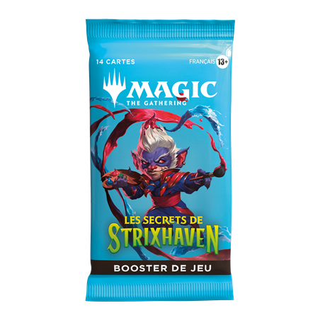 Visuel : Magic The Gathering : Les secrets de Strixhaven - Booster Fr