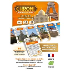 Chroni : Monuments du Monde - Jeu d'ambiance - Boutique Agorajeux