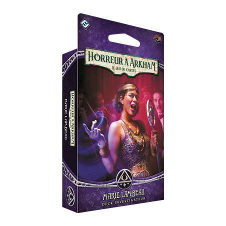 Boite de jeu : Arkham JCE : Marie Lambeau - Deck Investigateur