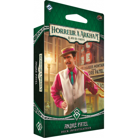 Arkham JCE : André Patel - Deck Investigateur