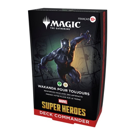 MTG : Marvel Super Heroes- Wakanda Pour Toujours - Deck Commander (FR)